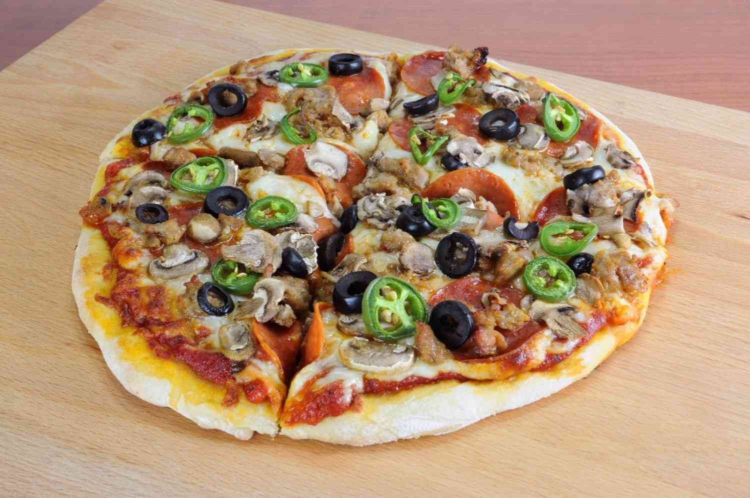 Deluxe Veggie Pizza PT